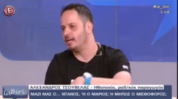 Ο Αλέξανδρος Τσουβέλας κάνει μιμήσεις Survivor σε τηλεοπτική εκπομπή