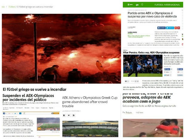 “Ξανά στις φλόγες το ελληνικό ποδόσφαιρο”