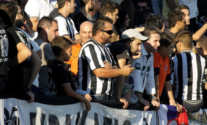 Η παρουσία των φίλων του ΠΑΟΚ στην Ολλανδία
