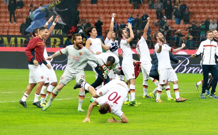 Στον… έβδομο ουρανό η Ρόμα (και οι οπαδοί της)