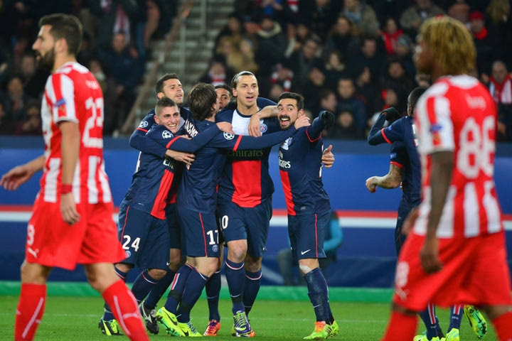 Παρί Σεν-Ζερμέν – Ολυμπιακός 2-1