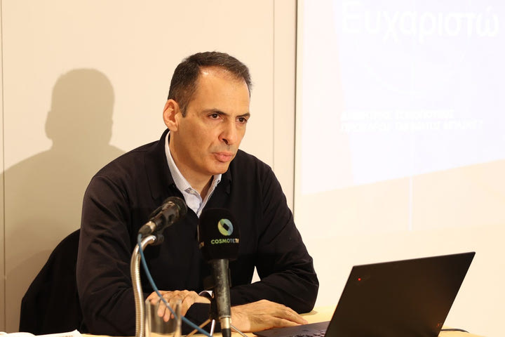Ο πρόεδρος του Πανερυθραϊκού, Δημήτρης Τσικόπουλος παρουσίασε το πλάνο του συλλόγου