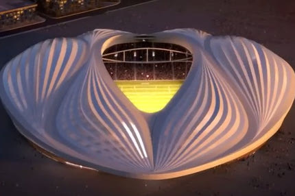 Γήπεδο του Μουντιάλ του Κατάρ μοιάζει με… γυναικείο κόλπο