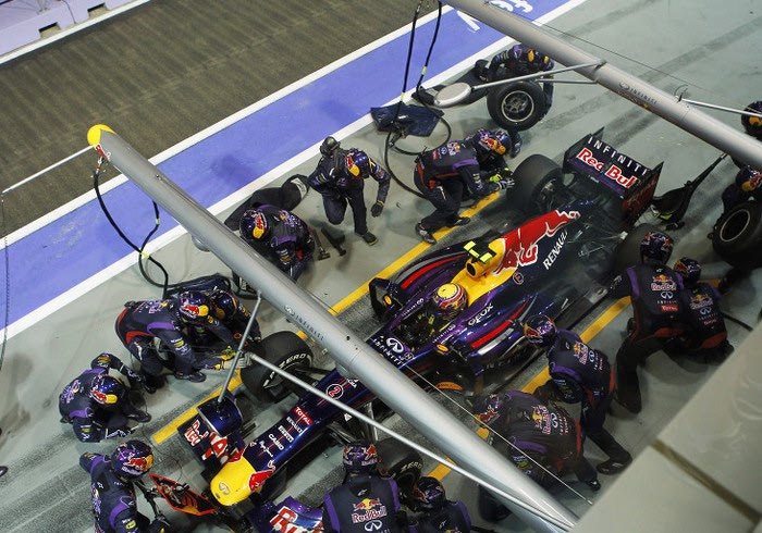 Η Red Bull “κατέβηκε” τα 2 δευτερόλεπτα!