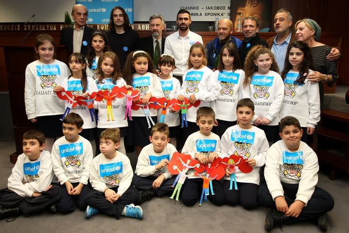 Πάντα δίπλα στην UNICEF ο Ολυμπιακός