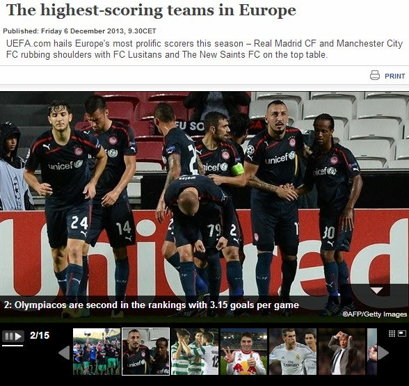 Θέμα στην UEFA η επίθεση του Ολυμπιακού