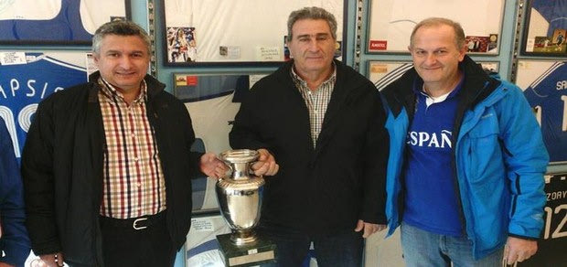Επίσκεψη στο μουσείο της Εθνικής ομάδας ο Σπανός