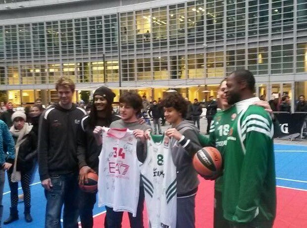 Κλικ από το event της Euroleague στο Μιλάνο