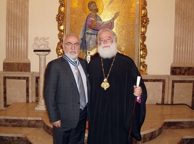 Επίσκεψη Σαββίδη στον Πατριάρχη Αλεξάνδρειας