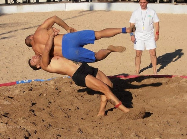 Παγκόσμιο πάλης στην… άμμο