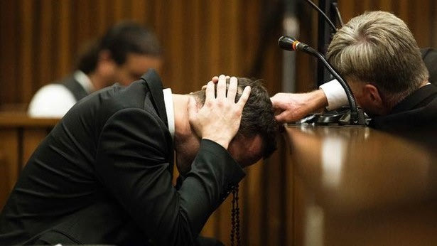Ένοχος για ανθρωποκτονία εξ αμελείας ο Πιστόριους
