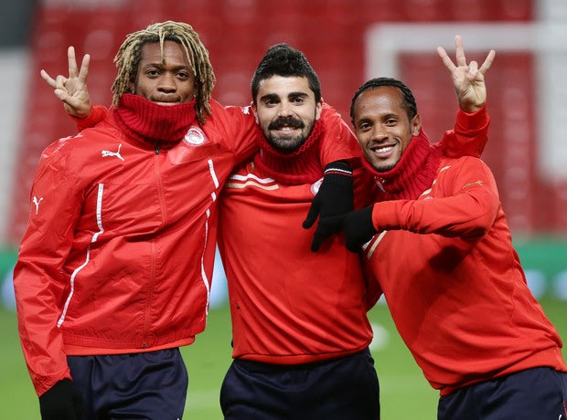 Η προπόνηση στο Ολντ Τράφορντ (photos)