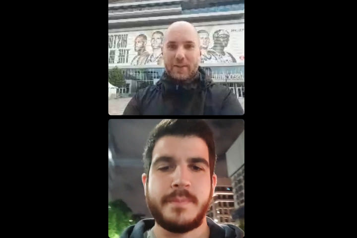 Μιλγουόκι – Λονδίνο, ένα Instagram LIVE δρόμος: Χάρης Σταύρου και Αλέξανδρος Τρίγκας έδωσαν κλίμα από NBA Finals και Euro 2020