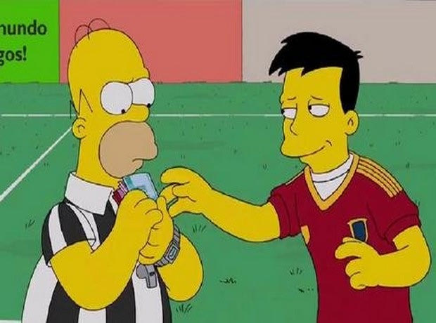 Έβαλαν “φωτιά” οι Simpsons: Δωροδοκία στο Μουντιάλ!