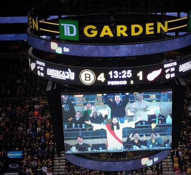 Ο “Ιησούς” εμφανίστηκε σε αγώνα του NHL!