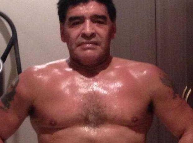 Ο Μαραντόνα…bodybuilder!