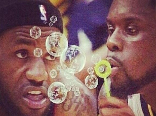 Ξεσάλωσαν στο ίντερνετ με τον Stephenson και τον LeBron