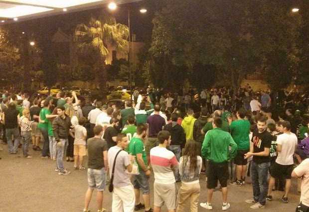 Υποδοχή στους θριαμβευτές!