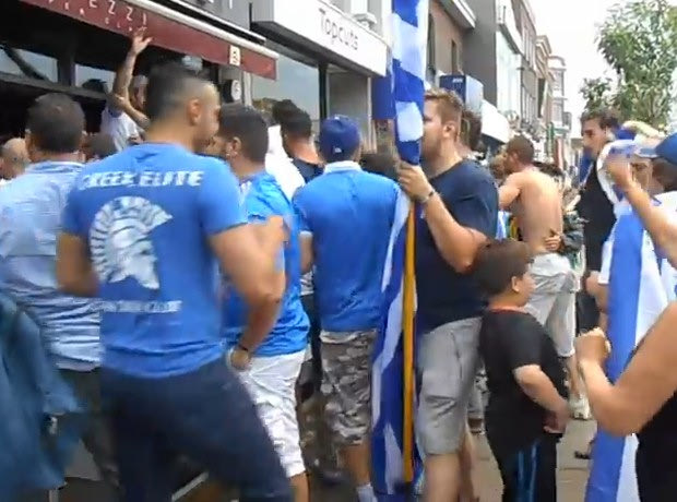 Βγήκαν στους δρόμους και οι ομογενείς