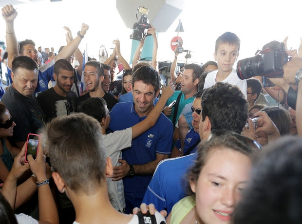 Το Sport24.gr στην υποδοχή των διεθνών