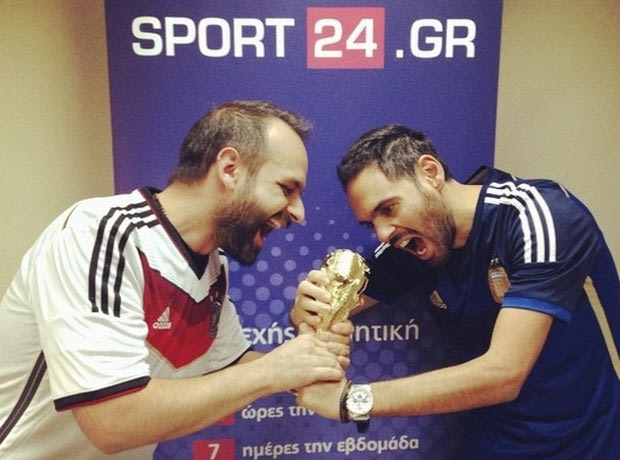 Η γιορτή του Μουντιάλ στα γραφεία του SPORT 24