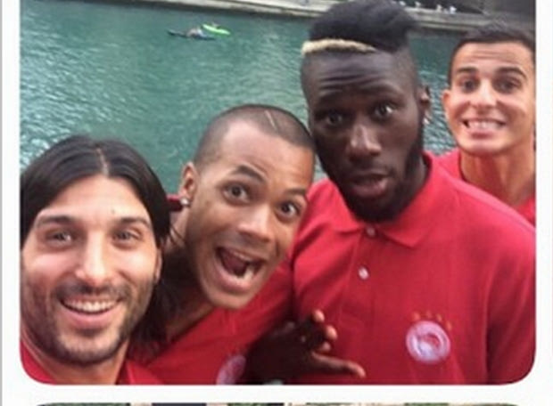 Τετραπλή selfie από τον Ντομίνγκες