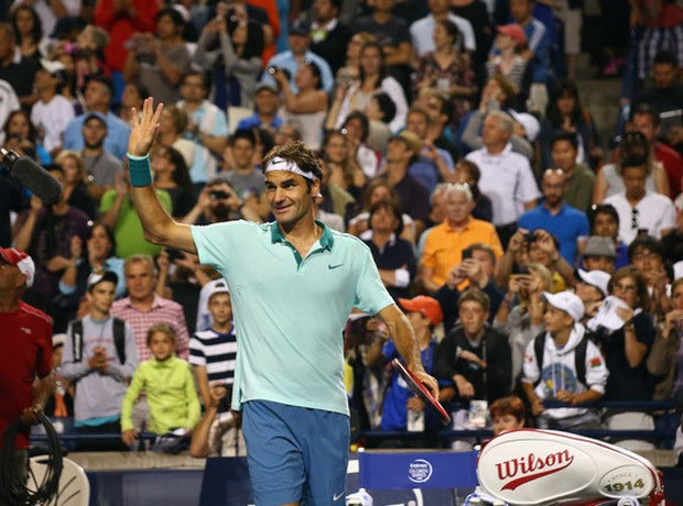 Φέντερερ, ο “καθηγητής” του… tweener