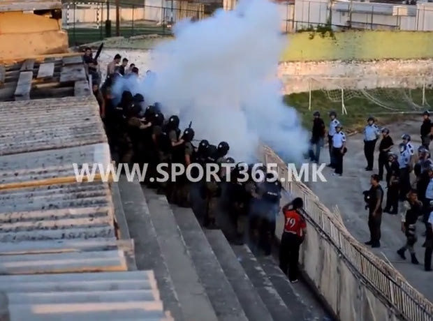 Φίλαθλος έχασε το χέρι του σε αγώνα στα Σκόπια