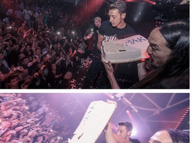 Εζίλ και DJ Aoki πέταξαν μία τούρτα στον κόσμο