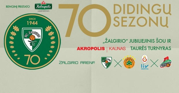 Τα 70α γενέθλια της Ζάλγκιρις