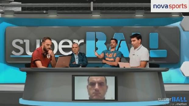 Ο Νίκος Αναστόπουλος στη superBALL