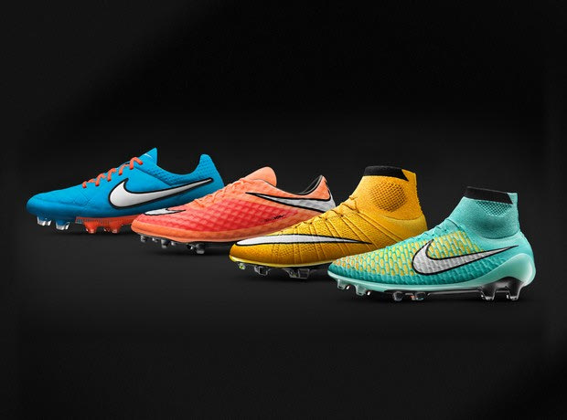 Η Nike Football παρουσιάζει τα νέα έντονα χρώματα για τη συλλογή των ποδοσφαιρικών της παπουτσιών