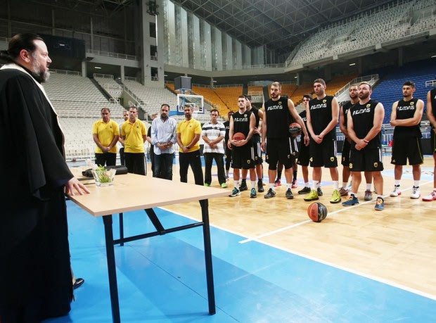 Αγιασμός στο ΟΑΚΑ για την ΑΕΚ