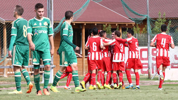 Κ-20: Ολυμπιακός – Παναθηναϊκός 3-0