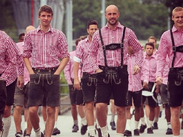 Η Μπάγερν γιορτάζει στο Oktoberfest