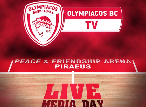 Live η Media Day του Ολυμπιακού