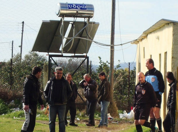 Έκλεψαν τον θερμοσίφωνα από ομάδα του Αγρινίου