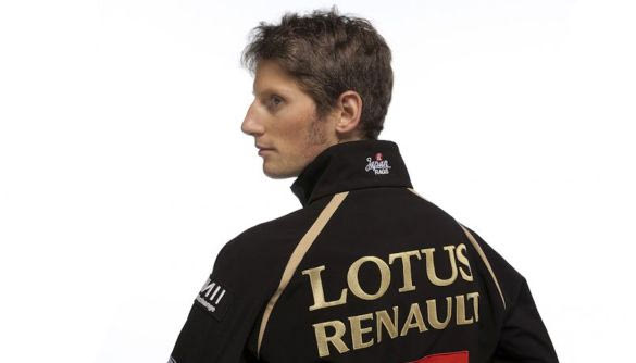 Ο Γκροζάν στη Lotus Renault