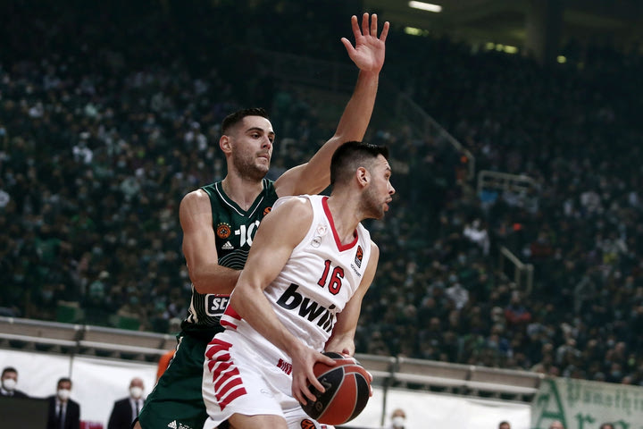 Η βαθμολογία της EuroLeague μετά από το Παναθηναϊκός – Ολυμπιακός και το τέλος του α’ γύρου