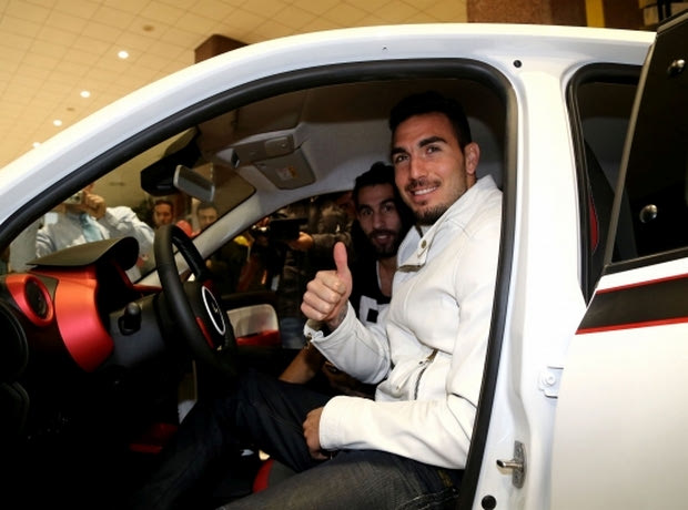 Σε εκδήλωση της Renault τέσσερις παίκτες του Ολυμπιακού