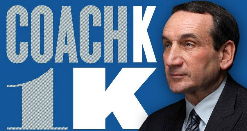 Mike Krzyzewski: Ο προπονητής των χιλίων νικών