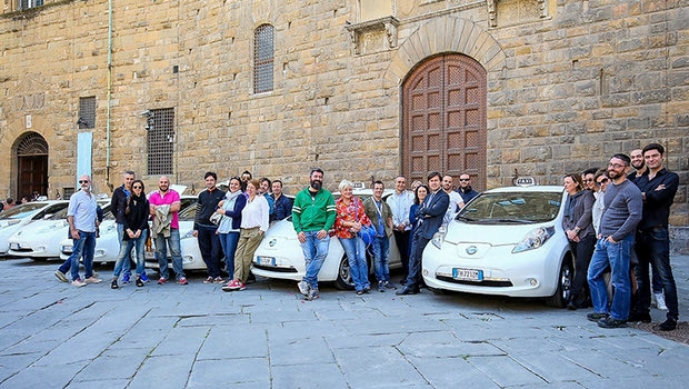 Ηλεκτροκίνητα Nissan LEAF ταξί και στην Ιταλία