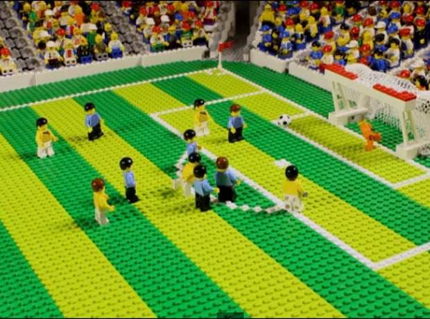 Τα τρία καλύτερα γκολ του 2014 σε Lego