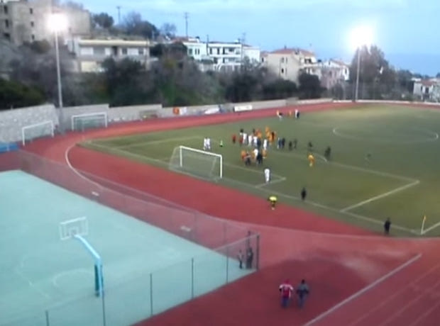 Έπεσε ξύλο σε αγώνα στη Χίο