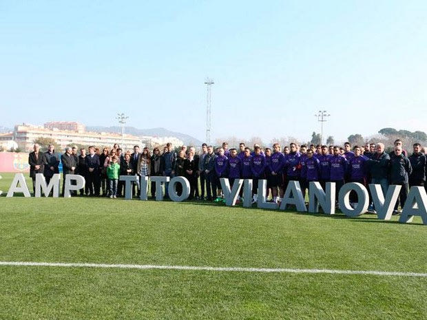 Εγκαίνια στο “Προπονητικό γήπεδο Τίτο Βιλανόβα”