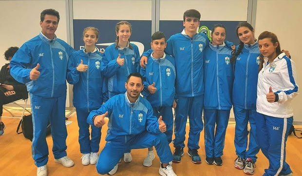 Στον τελικό του συγχρονισμένου τραμπολίνο νεανίδων οι Καλπαξή / Τσακαλίδου