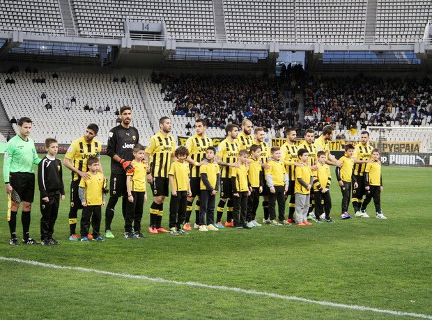 Η ενδεκάδα της ΑΕΚ στο Φάληρο