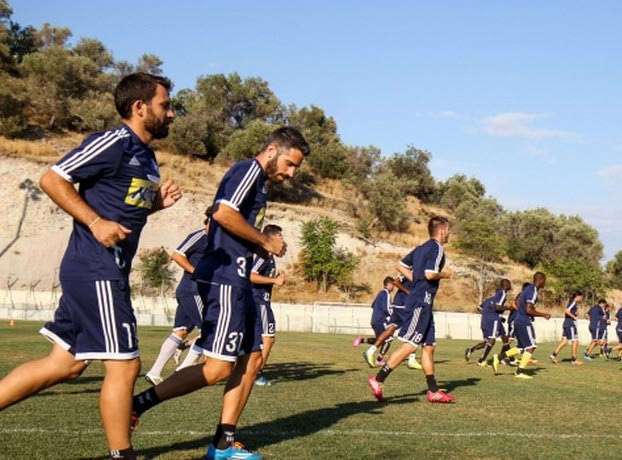 Προπόνηση και φιλικό με την Κ20