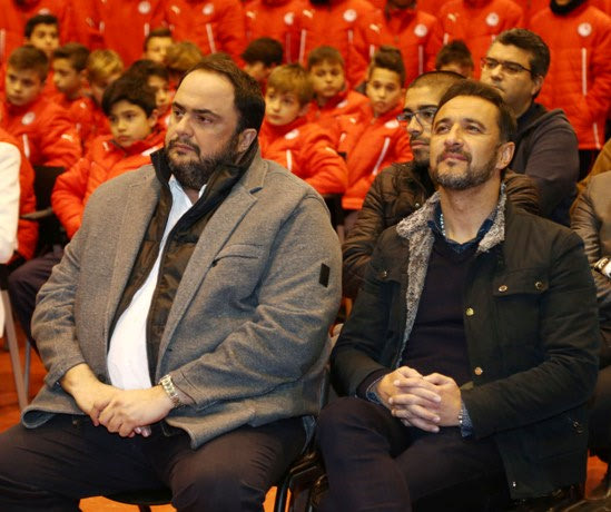 Τα είπαν Μαρινάκης-Περέιρα για τον Ολυμπιακό μετά το ντέρμπι με την ΑΕΚ