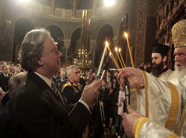 Πρώτη φορά αριστερό Άγιον Φως